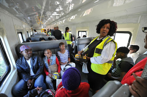 October 29 2016 Jonita Mosala sell train tickets to Johannesburg Pic Veli Nhlapo/Sowetan