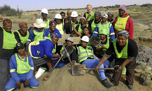 A group of women in Kimberley, Northern Cape, who were illegal miners have transformed their lives by registering a cooperative which enables them to deal in diamonds legally. /SUPPLIED