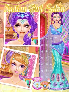   Indian Girl Salon-girls games- screenshot thumbnail   