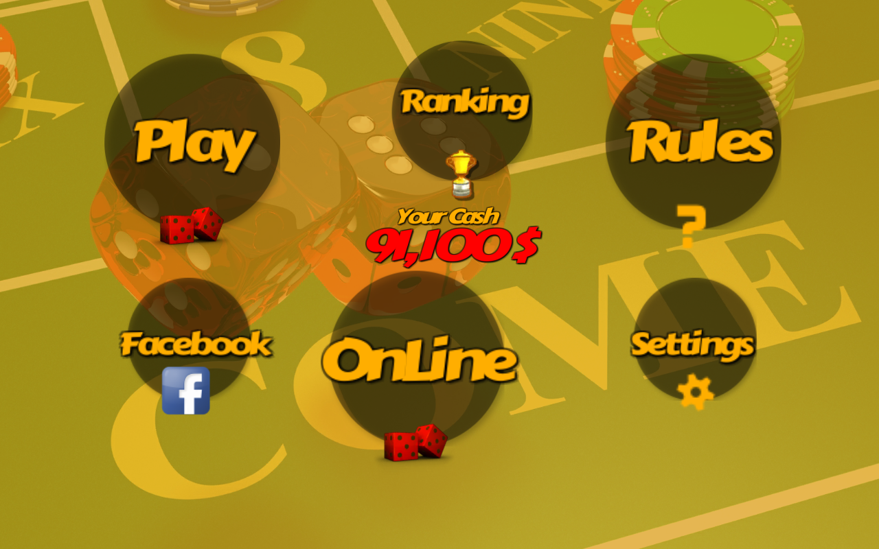 Android application Craps Pro screenshort