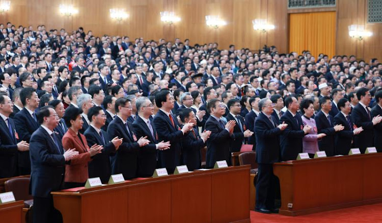 The closing meeting of the second session of the 14th National People's Congress (NPC) is held at the Great Hall of the People in Beijing, capital of China, March 11, 2024. (Xinhua/Wang Ye)