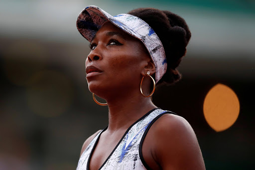 USA's Venus Williams reacts during her third round match against Belgium's Elise Mertens during the French Open at Roland Garros stadium in Paris, France June 2, 2017. REUTERS/Christian Hartmann