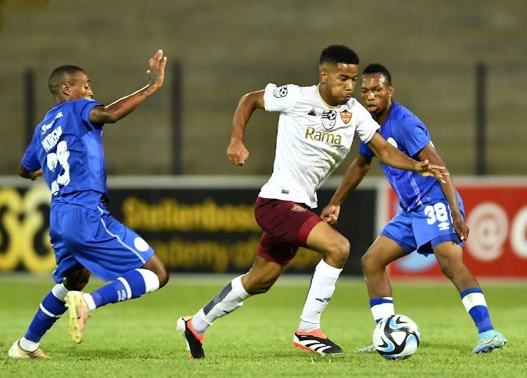 Jayden Adams of Stellies is with the Bafana squad to face Algeria on Tuesday.