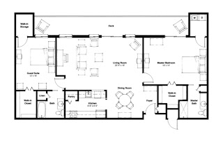 Erskine Floor Plan Larger Living Room/No Study