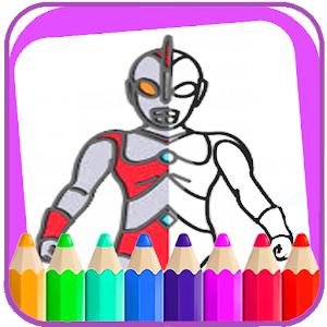 Download Kids Coloring Ultramn For PC Windows and Mac