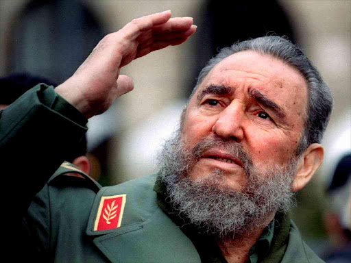 Cuba's President Fidel Castro gestures during a tour of Paris in this March 15, 1995 file photo. Ailing Cuban leader Castro said on February 19, 2008 that he will not return to lead the country, retiring as head of state 49 years after he seized power in an armed revolution.Photo Reuters