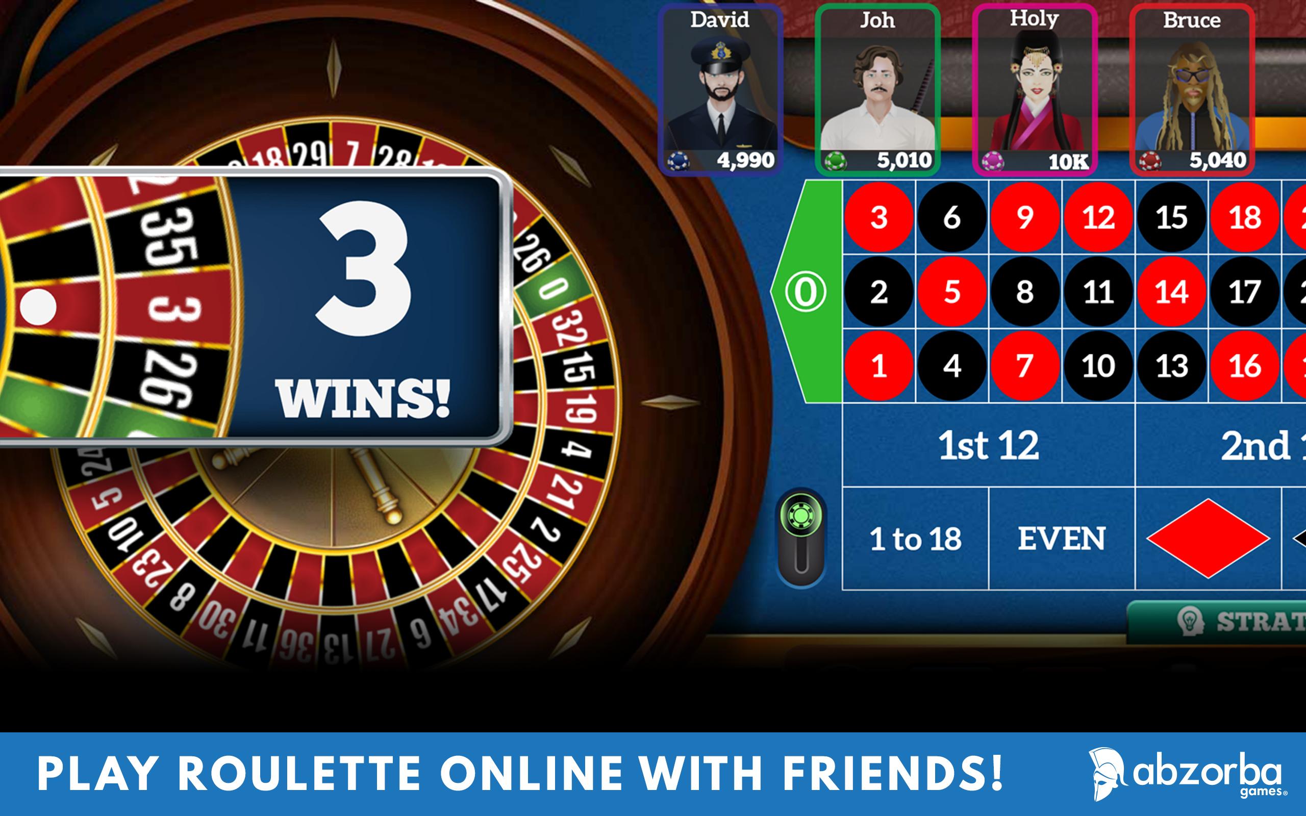 Android application Roulette Live - Real Casino Roulette tables screenshort