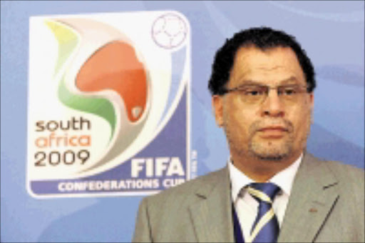 CONCERNED: LOC chief executive Danny Jordaan. 21/11/2008. Pic. Wessel Oosthuizen. © Gallo Images.