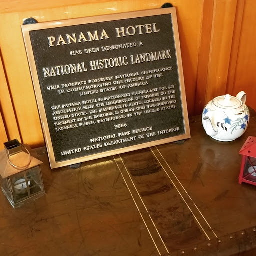 PANAMA HOTEL HAS BEEN DESIGNATED A  NATIONAL HISTORIC LANDMARK  THIS PROPERTY POSSESSES NATIONAL SIGNIFICANCE IN COMMEMORATION THE HISTORY OF THE UNITED STATES OF AMERICA  THE PANAMA HOTEL IS...