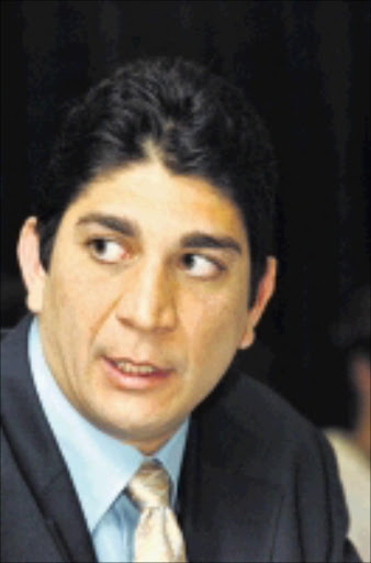 AT YOUR SERVICE: Vodacom managing director Shameel Joosub. Pic: Russell Roberts. 04/08/2005. © Financial Mail