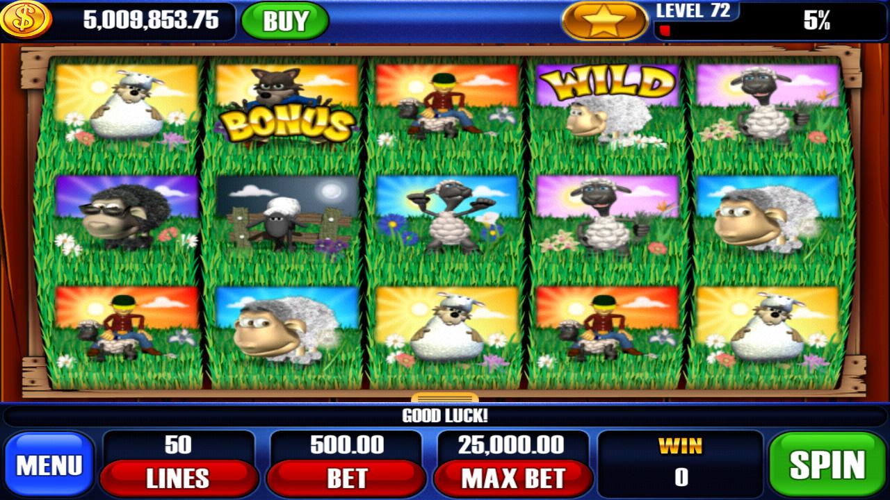 Android application Stealin Sheep Free Slots screenshort