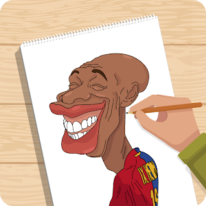 Download Draw football caricature For PC Windows and Mac
