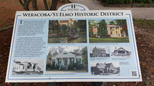 Weracoba/St. Elmo Historic District Marker