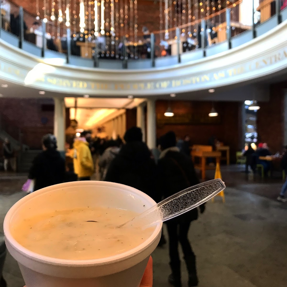 Gluten-Free Clam Chowder at Fisherman's Net