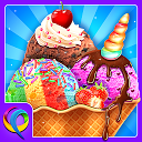 ダウンロード Rainbow Ice Cream Party -  Unicorn Desser をインストールする 最新 APK ダウンローダ