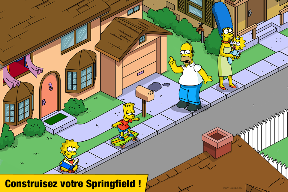 Android application The Simpsons™: Tapped Out screenshort