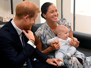 Prince Harry and Meghan, Duchess of Sussex, with their son, Archie, during their royal tour of SA in 2019.