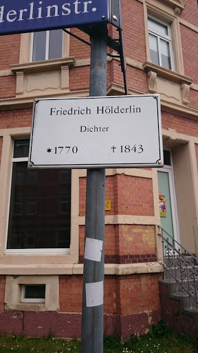 Gedenktafel Friedrich Hölderlin 