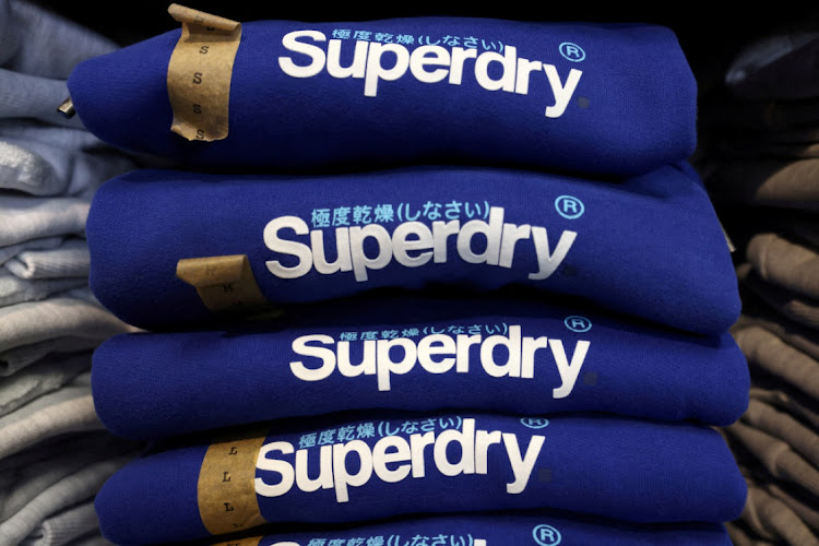 Superdry goods in their store at the Woodbury Common Premium Outlets in Central Valley, New York, the US, February 15 2022. Picture: REUTERS/Andrew Kelly