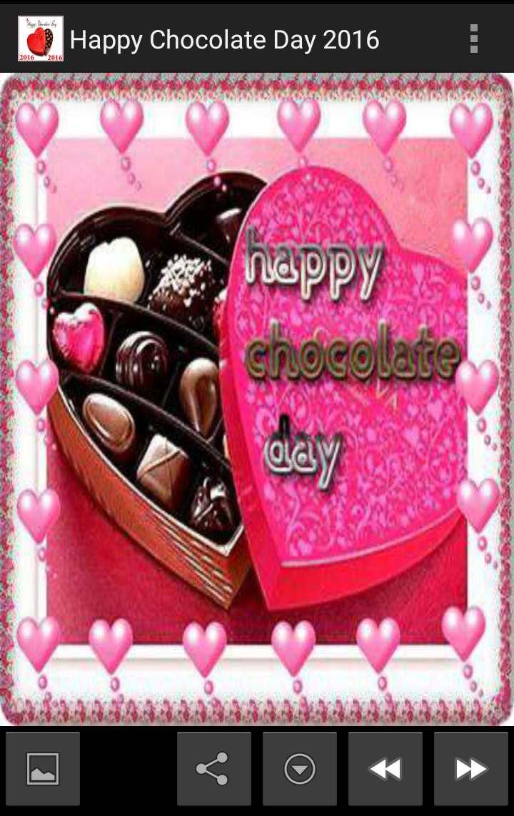 Android application Happy Chocolate Day 2016 screenshort