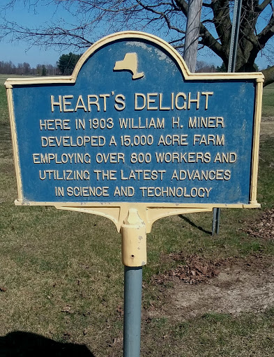 Heart's Delight Here in 1903 William H. Miner developed a 15,000 acre farm employing over 800 workers and utilizing the latest advances in science and technology. Photo/submitted by Alan R Reno