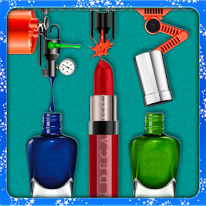 Download Nail Polish & Cosmetics Factory- Lipstick Makeup For PC Windows and Mac