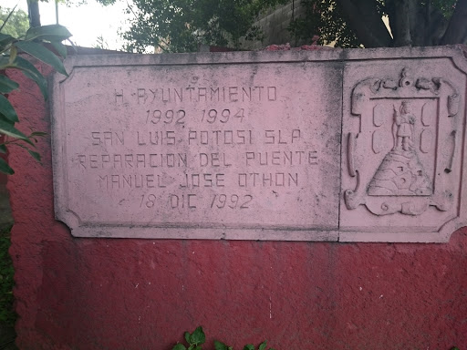 Placa Del Puente Manuel Jose Othon