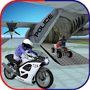 ダウンロード Police Plane Transporter: Moto をインストールする 最新 APK ダウンローダ