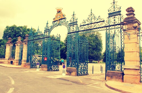 le portail du parc