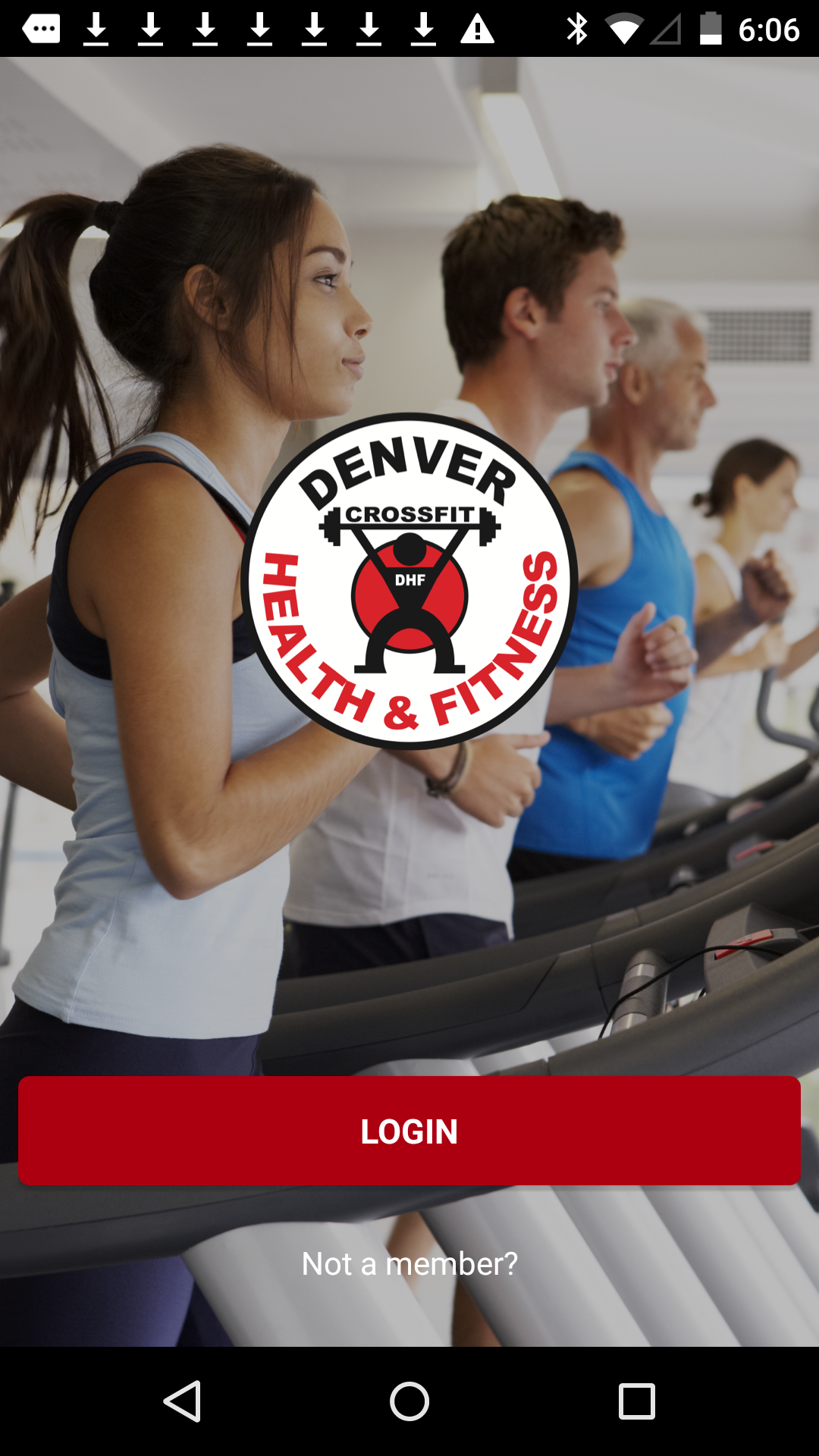 Android application Denver Health And Fitness screenshort