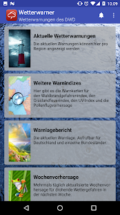 Wetterwarner Pro screenshot for Android