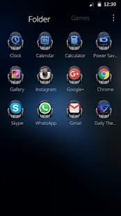 How to get Robot Tech Theme 1.1.3 apk for bluestacks