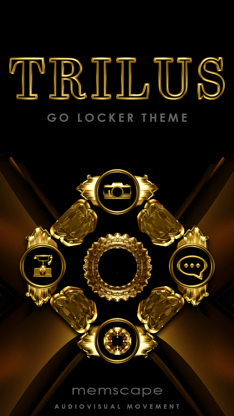 Android application GO Locker TRILUS Theme screenshort