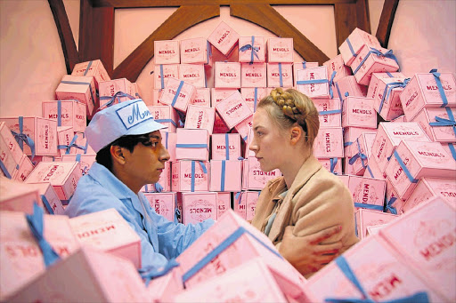 GLORY DAYS: Tony Revolori and Saoirse Ronan in the whip-smart 'The Grand Budapest Hotel'