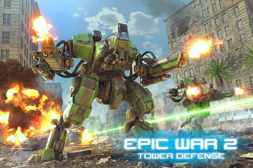   Epic War TD 2- 스크린샷 