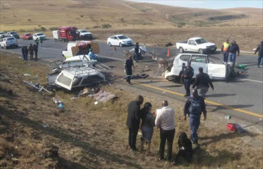 Four die in accident on N2