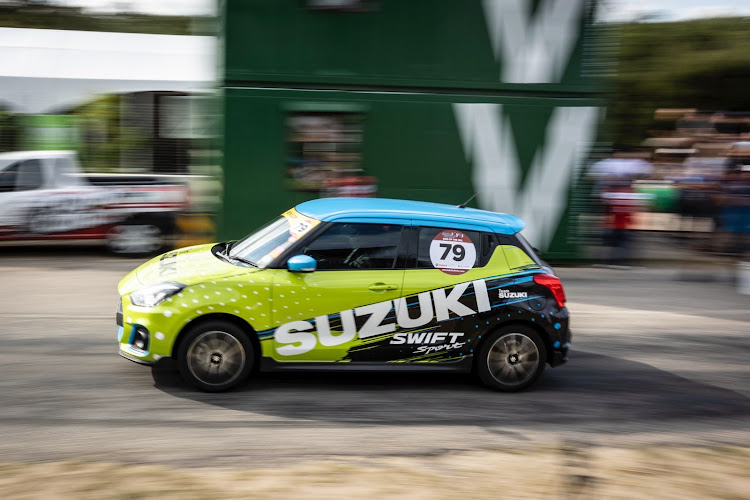The Suzuki Swift Sport puts its power down well.