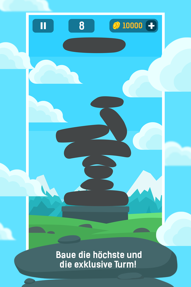 Android application Stone Tower screenshort