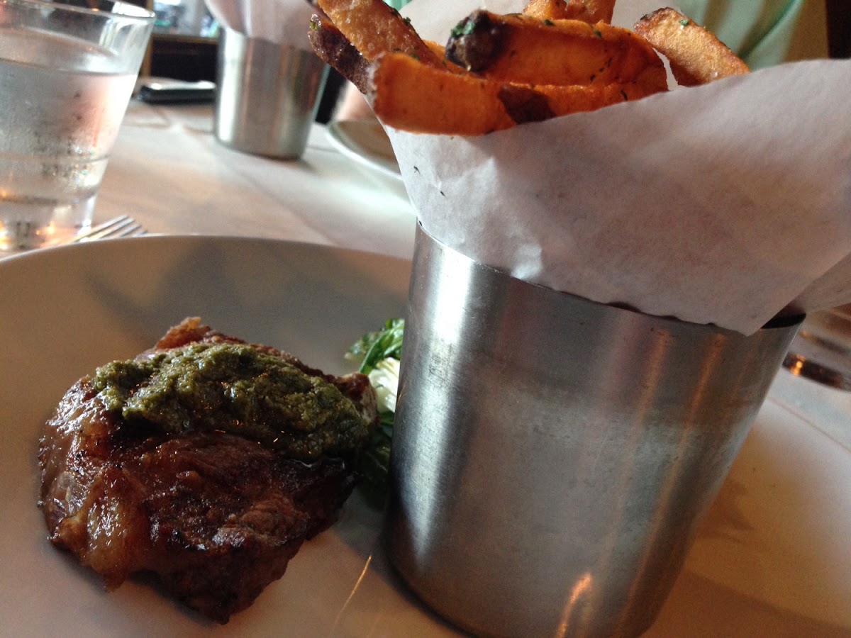 Steak with frites