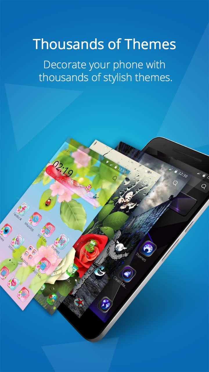 Android application CM Launcher 3D – Boost, Theme screenshort