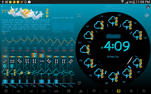   eWeather HD with Weather Radar- screenshot thumbnail   