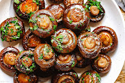 Garlic Mushroom dish 