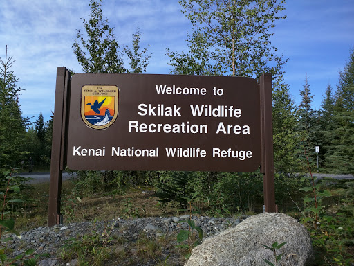 Entrance to the Skilak Wildlife Recreation Area