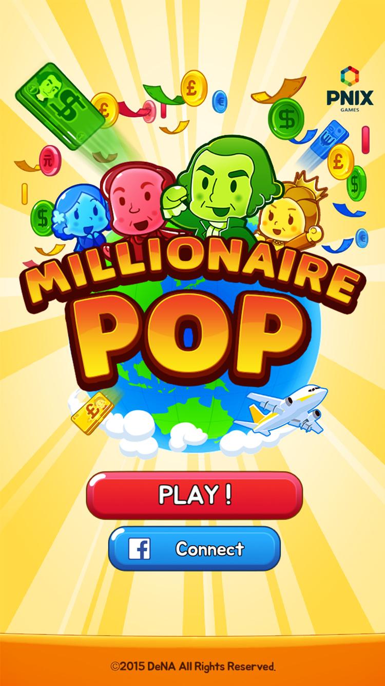 Android application Millionaire POP screenshort