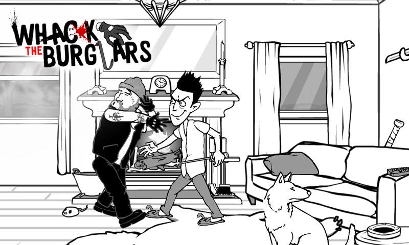 Android application Whack the Burglars - Robbers screenshort