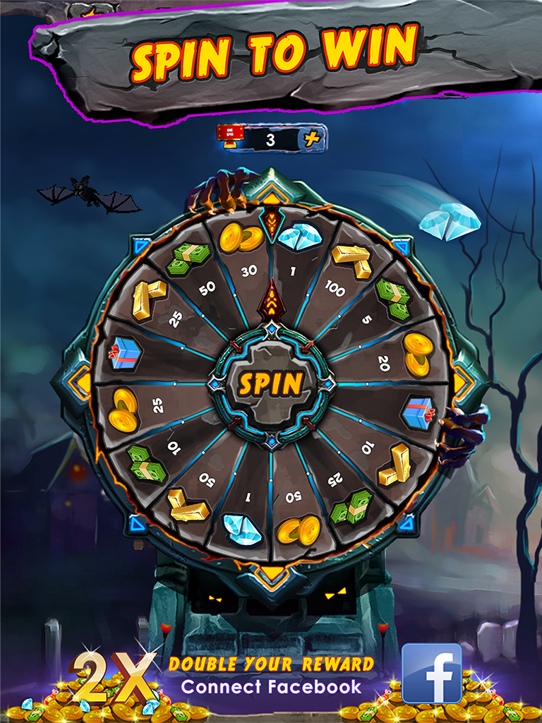 Android application Zombie Ghosts Coin Party Dozer screenshort