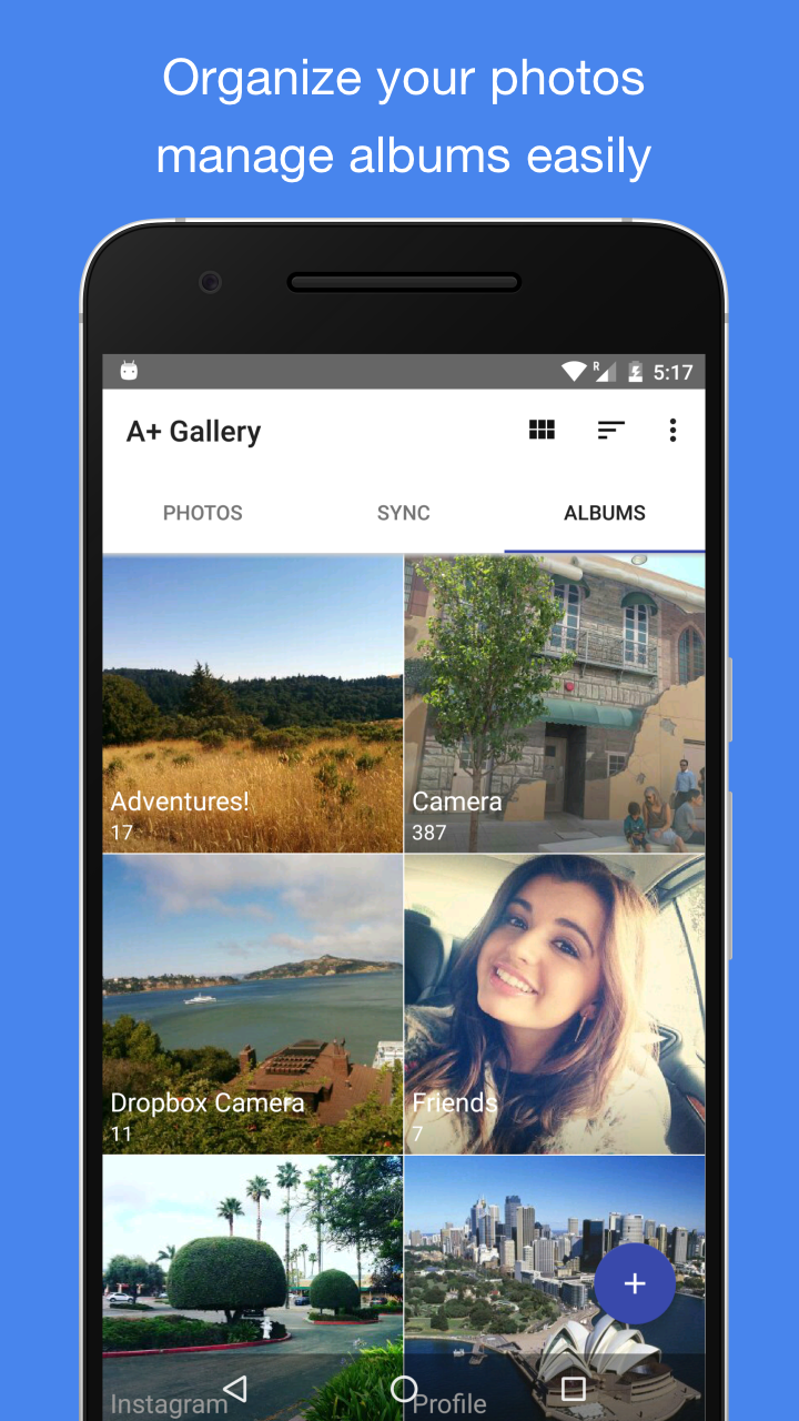 Android application A+ Gallery - Photos & Videos screenshort
