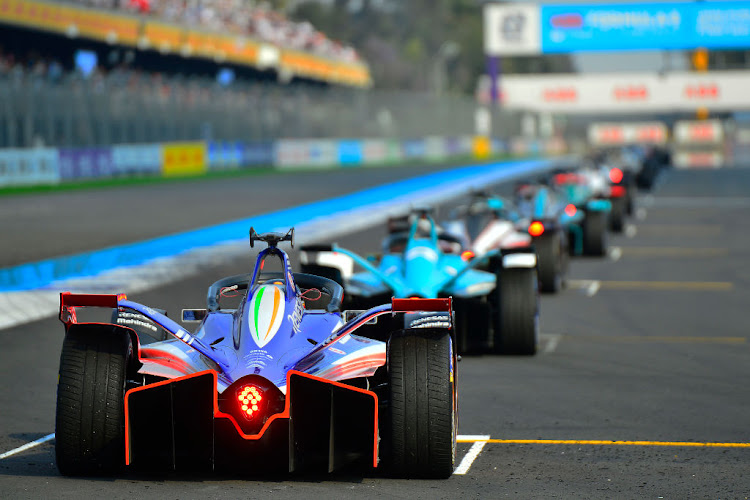 The back of the grid at the E-Prix of Mexico City on February 15 2020 in Mexico City, Mexico.