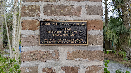 MAGIC IN THE MOONLIGHT 2013   HONORING THE GARDEN STUDY CLUB OF NEW ORLEANS   FOR OVER THIRTY YEARS SUPPORT IN THE DEVELOPMENT OF THIS GARDENSubmitted by @lampbane