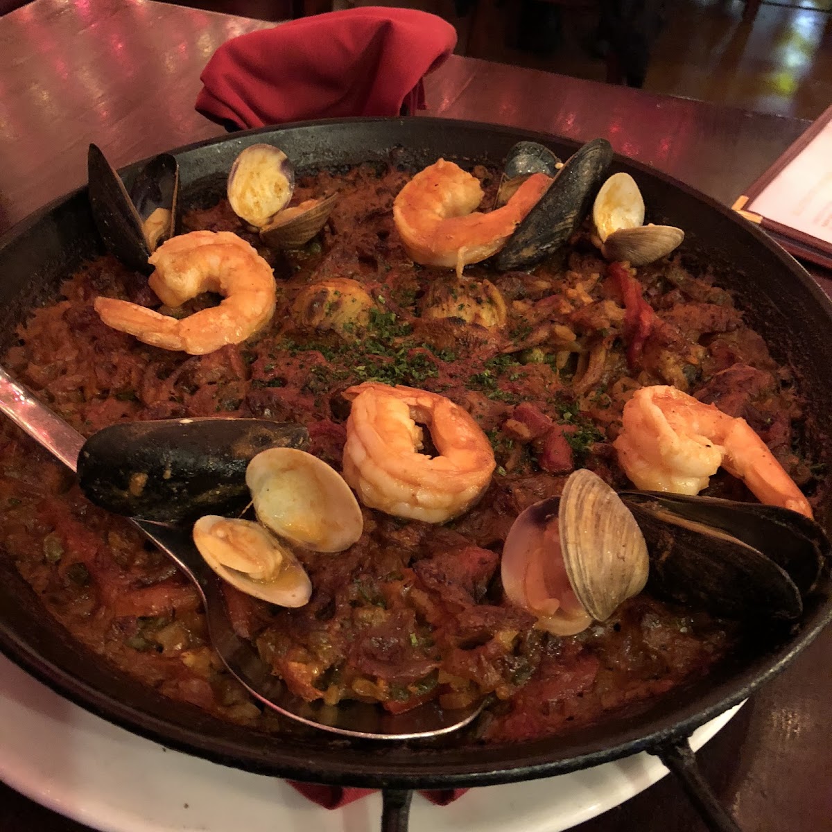 All of their Paella’s are Gluten Free!
